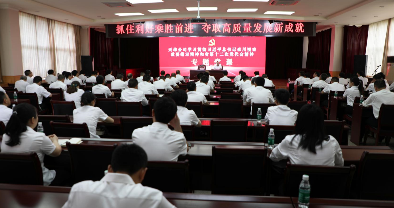 公司黨委書記、董事長(zhǎng)陸相東講專題黨課